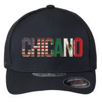 Chicano American Mexican Patriotic Chicano Flexfit Unipanel Trucker Cap