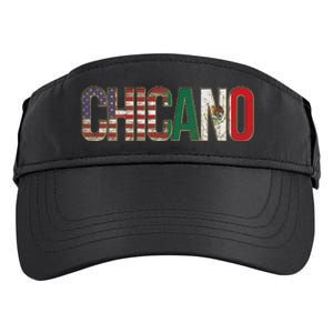 Chicano American Mexican Patriotic Chicano Adult Drive Performance Visor