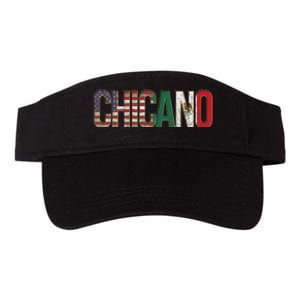 Chicano American Mexican Patriotic Chicano Valucap Bio-Washed Visor