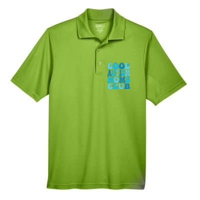 Cool Autism Moms Club Autism Awareness Mama Mom Mothers Day Men's Origin Performance Pique Polo