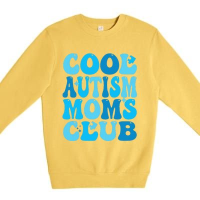 Cool Autism Moms Club Autism Awareness Mama Mom Mothers Day Premium Crewneck Sweatshirt