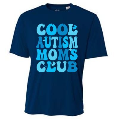 Cool Autism Moms Club Autism Awareness Mama Mom Mothers Day Cooling Performance Crew T-Shirt