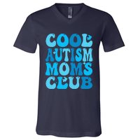 Cool Autism Moms Club Autism Awareness Mama Mom Mothers Day V-Neck T-Shirt