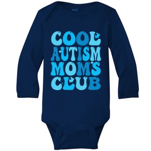 Cool Autism Moms Club Autism Awareness Mama Mom Mothers Day Baby Long Sleeve Bodysuit