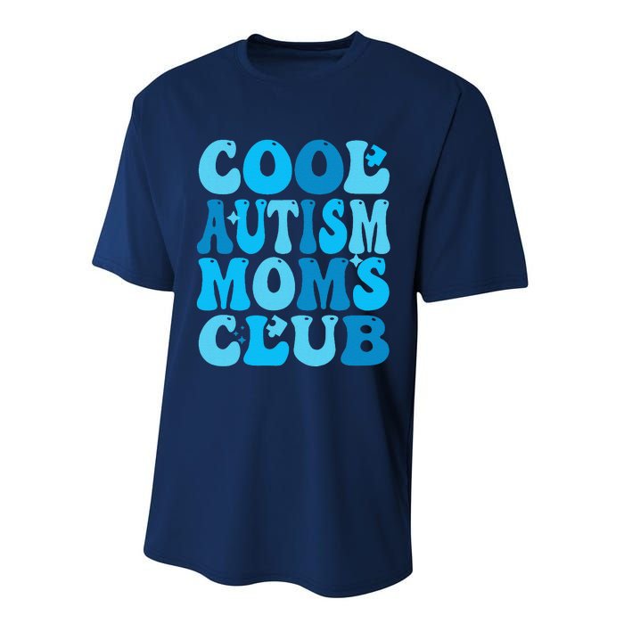 Cool Autism Moms Club Autism Awareness Mama Mom Mothers Day Performance Sprint T-Shirt