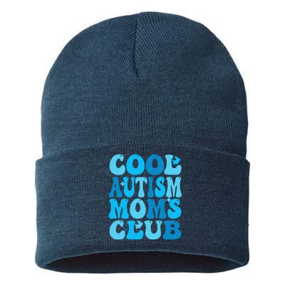 Cool Autism Moms Club Autism Awareness Mama Mom Mothers Day Sustainable Knit Beanie