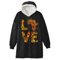 Cool Africa Map For Women Traditional Africa Kente Cloth Hooded Wearable Blanket