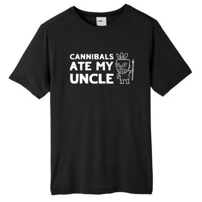 Cannibals Ate My Uncle Joe Biden Trump Saying Funny Tall Fusion ChromaSoft Performance T-Shirt