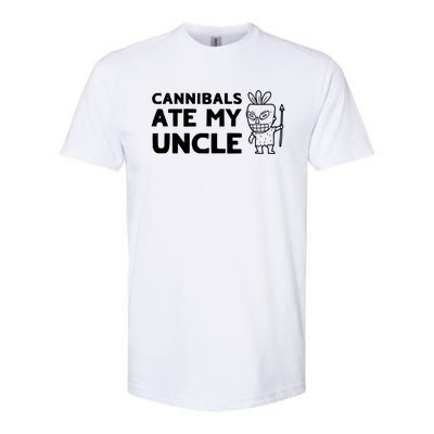 Cannibals Ate My Uncle Joe Biden Trump Saying Funny Softstyle CVC T-Shirt