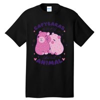 Capybaras Are My Spirit Animal Rodent Lover Tall T-Shirt