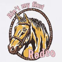 Cowboy Ain't My First Rodeo Button