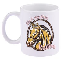 Cowboy Ain't My First Rodeo 11oz C Handle Ceramic Mug