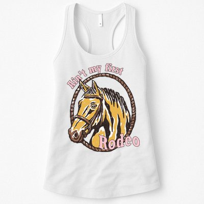 Cowboy Ain't My First Rodeo Womens Tank Top