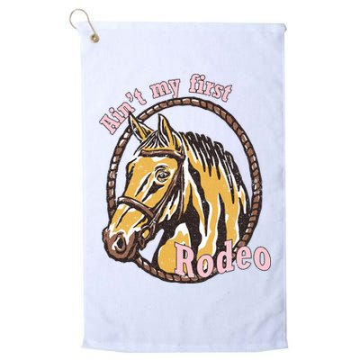 Cowboy Ain't My First Rodeo Golf Towel