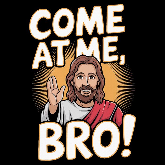 Come At Me Bro Vintage Jesus Design For Fans Backpack