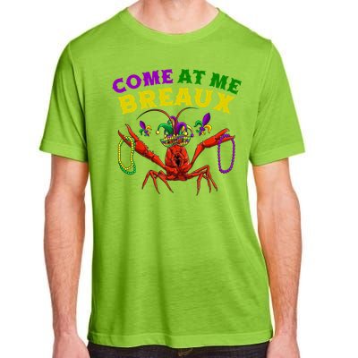 Come At Me Breaux Crawfish Beads Funny Mardi Gras Carnival Gift Adult ChromaSoft Performance T-Shirt