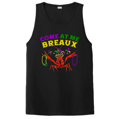 Come At Me Breaux Crawfish Beads Funny Mardi Gras Carnival Gift PosiCharge Competitor Tank