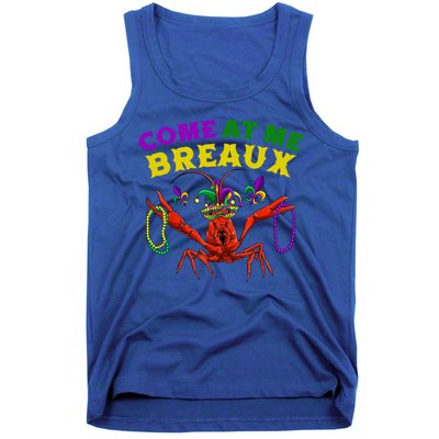 Come At Me Breaux Crawfish Beads Funny Mardi Gras Carnival Gift Tank Top