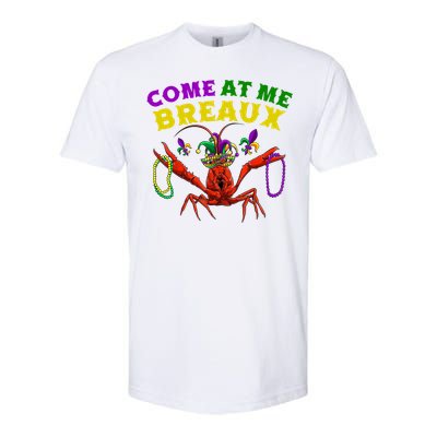 Come At Me Breaux Crawfish Beads Funny Mardi Gras Carnival Gift Softstyle CVC T-Shirt