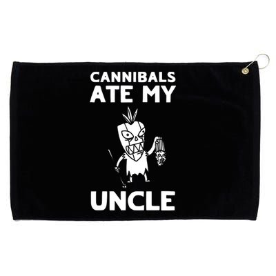 Cannibals Ate My Uncle Joe Biden Trump Saying Funny Grommeted Golf Towel