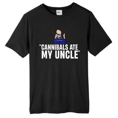 Cannibals Ate My Uncle Biden Trump Saying Funny Tall Fusion ChromaSoft Performance T-Shirt