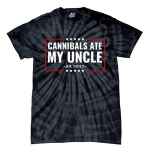 Cannibals Ate My Uncle Satire Funny Tie-Dye T-Shirt