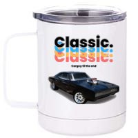 Classic American Muscle Car 12 oz Stainless Steel Tumbler Cup