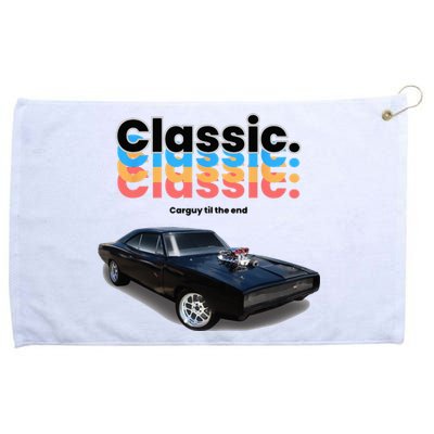 Classic American Muscle Car Grommeted Golf Towel