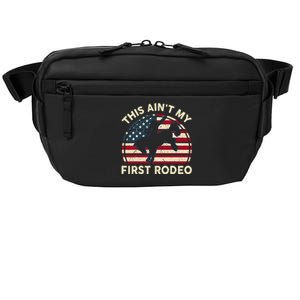 Cowboy Aint My First Rodeo Funny Western Horse Riding Crossbody Pack