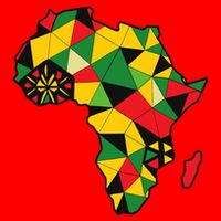 Colourful Africa Map Cloth Gift For African Lover Visor
