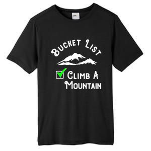 Climb A Mountain Gift Tall Fusion ChromaSoft Performance T-Shirt