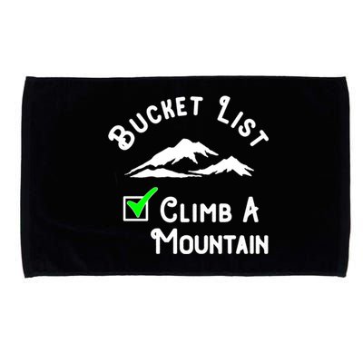 Climb A Mountain Gift Microfiber Hand Towel