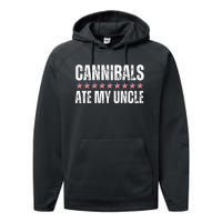 Cannibals Ate My Uncle Vintage Performance Fleece Hoodie