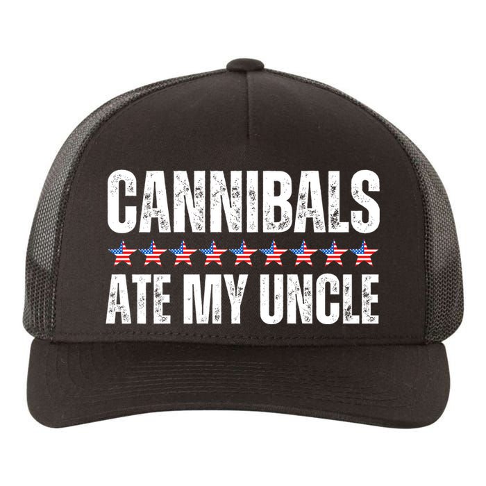 Cannibals Ate My Uncle Vintage Yupoong Adult 5-Panel Trucker Hat