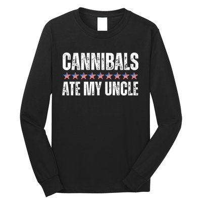 Cannibals Ate My Uncle Vintage Long Sleeve Shirt