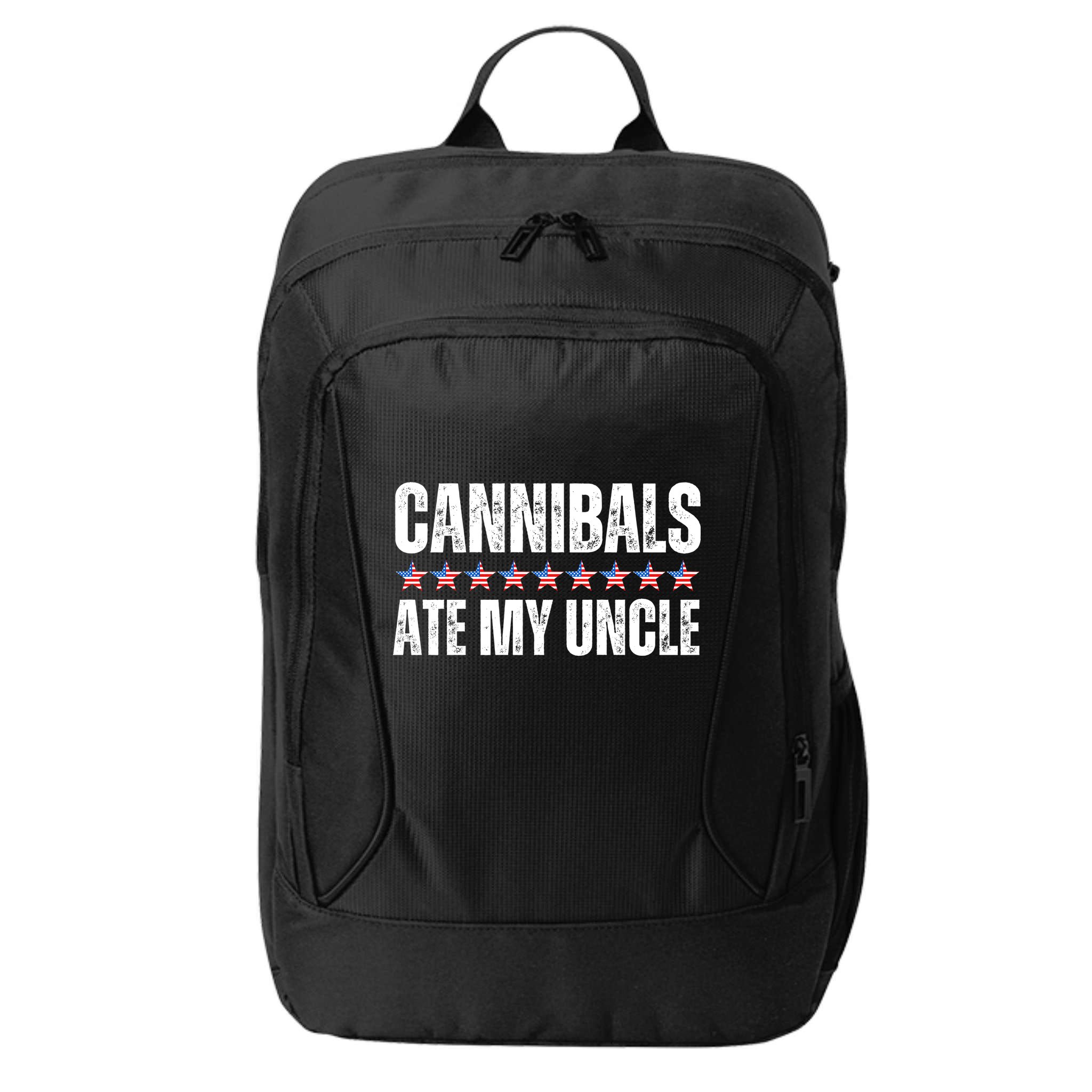 Cannibals Ate My Uncle Vintage City Backpack
