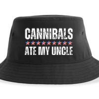 Cannibals Ate My Uncle Vintage Sustainable Bucket Hat