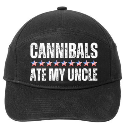 Cannibals Ate My Uncle Vintage 7-Panel Snapback Hat