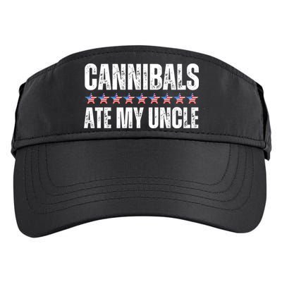 Cannibals Ate My Uncle Vintage Adult Drive Performance Visor