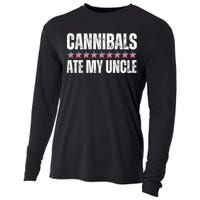 Cannibals Ate My Uncle Vintage Cooling Performance Long Sleeve Crew