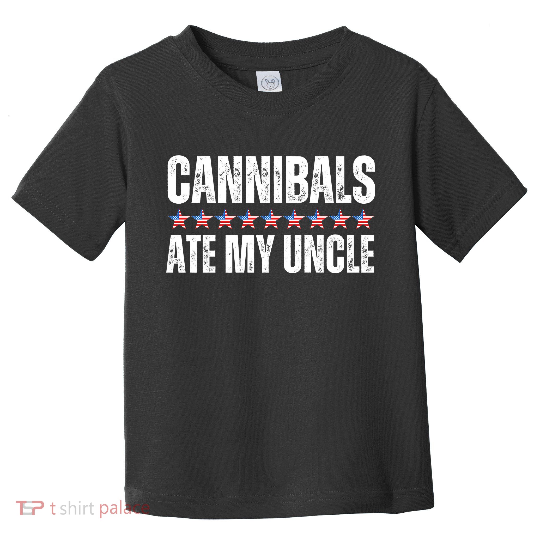 Cannibals Ate My Uncle Vintage Toddler T-Shirt