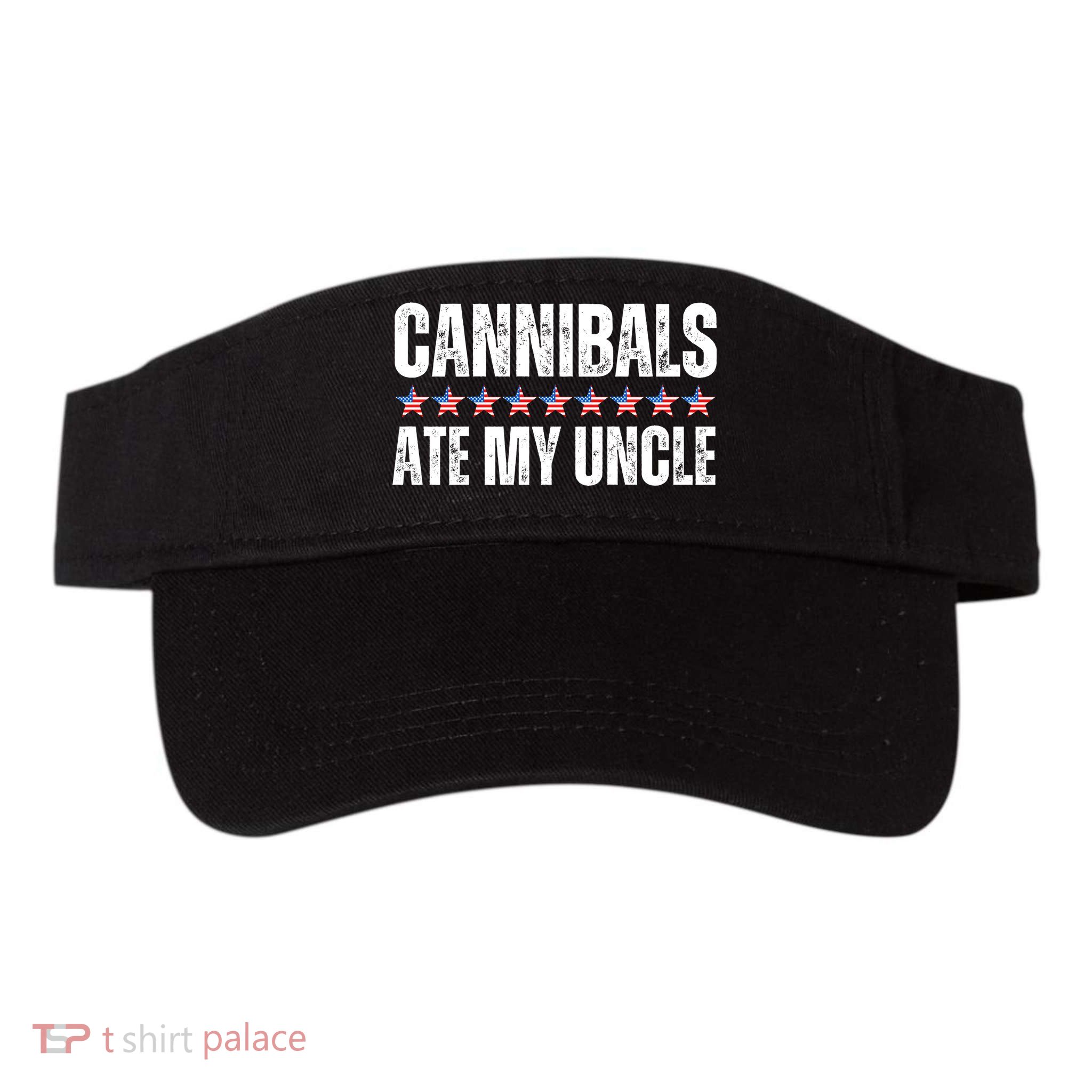 Cannibals Ate My Uncle Vintage Visor