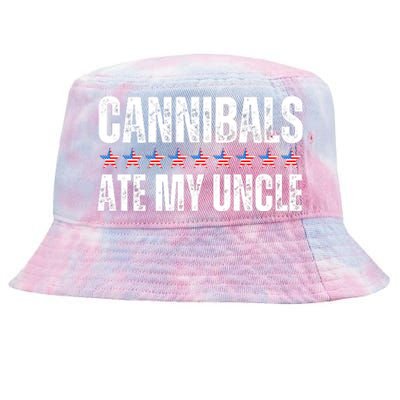 Cannibals Ate My Uncle Vintage Tie-Dyed Bucket Hat