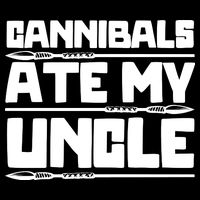 Cannibals Ate My Uncle Joe Biden Political Satire Trump 2024 Backpack