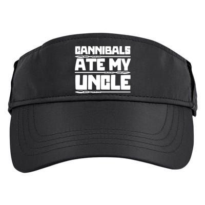 Cannibals Ate My Uncle Joe Biden Political Satire Trump 2024 Adult Drive Performance Visor