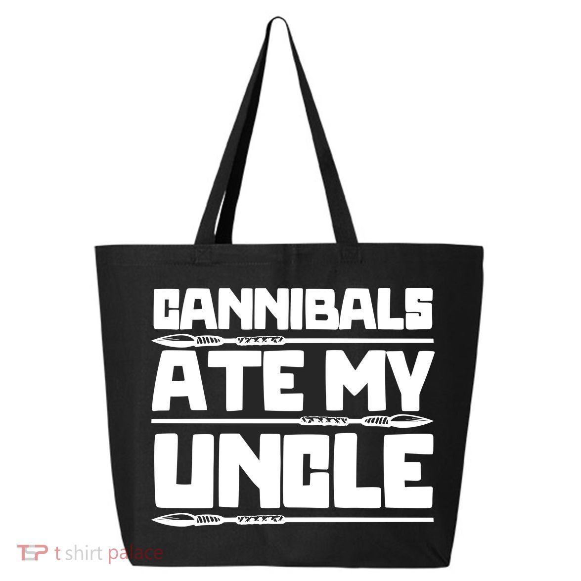 Cannibals Ate My Uncle Joe Biden Political Satire Trump 2024 25L Jumbo Tote