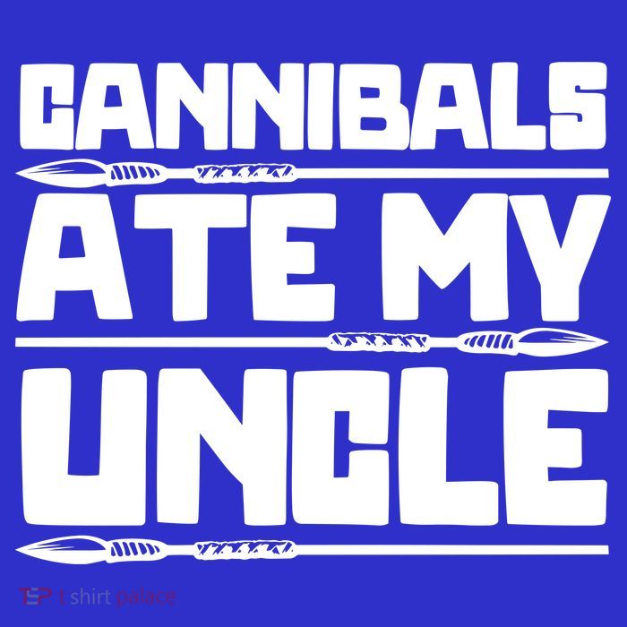 Cannibals Ate My Uncle Joe Biden Political Satire Trump 2024 Premium T-Shirt