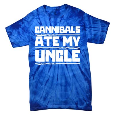 Cannibals Ate My Uncle Joe Biden Political Satire Trump 2024 Tie-Dye T-Shirt