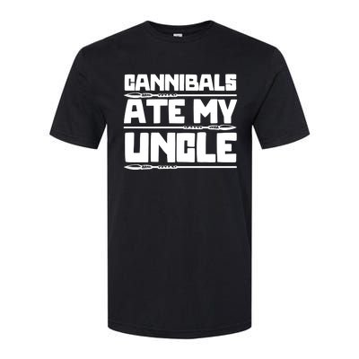 Cannibals Ate My Uncle Joe Biden Political Satire Trump 2024 Softstyle® CVC T-Shirt