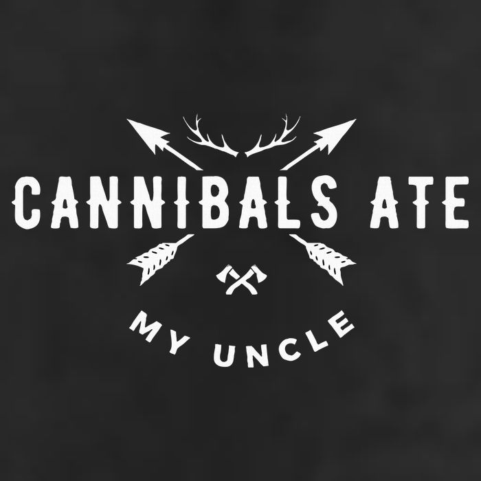Cannibals Ate My Uncle Joe Biden Political Parody 7 Panel Mesh Trucker Snapback Hat